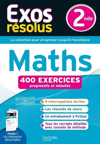  Exos Résolus - Maths 2nde 