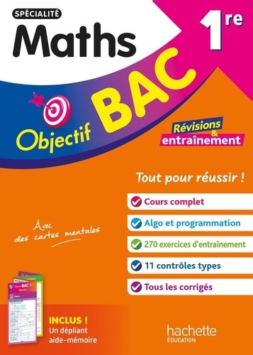  Objectif BAC 1re spécialité Maths 