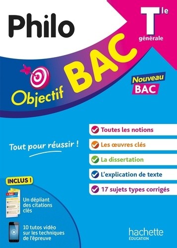  Objectif BAC Tle spécialité Philosophie 