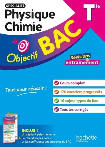  Objectif BAC Tle spécialité Physique Chimie 