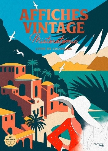  Affiches vintage - Livre de coloriage de Misteratomic 