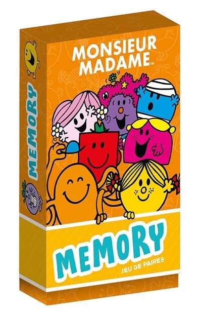 LES MONSIEUR MADAME - BOITE DE CARTES - MEMORY