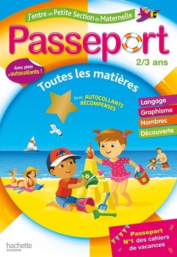  Passeport J'entre en petite section de maternelle  
