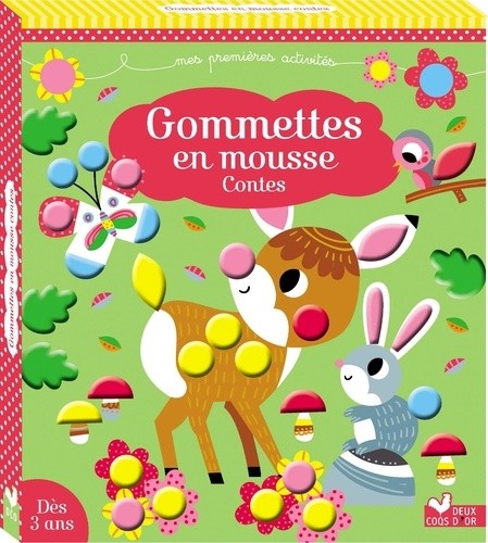  Gommettes en mousse - Contes. Avec 5 tableaux à décorer 