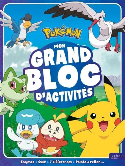 POKEMON - MON GRAND BLOC D'ACTIVITES