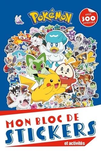 POKEMON - BLOC DE STICKERS ET ACTIVITES PALDEA
