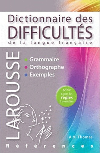  Dictionnaire des difficultés de la langue française 