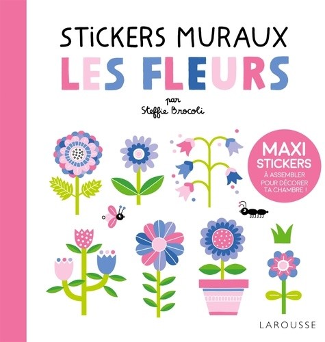  Stickers muraux les fleurs  