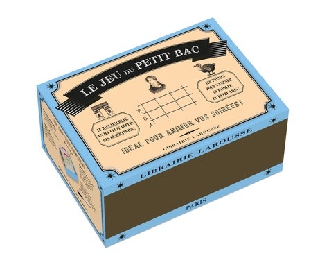  Le jeu du petit bac - Avec 60 cartes et un feutre effaçable 