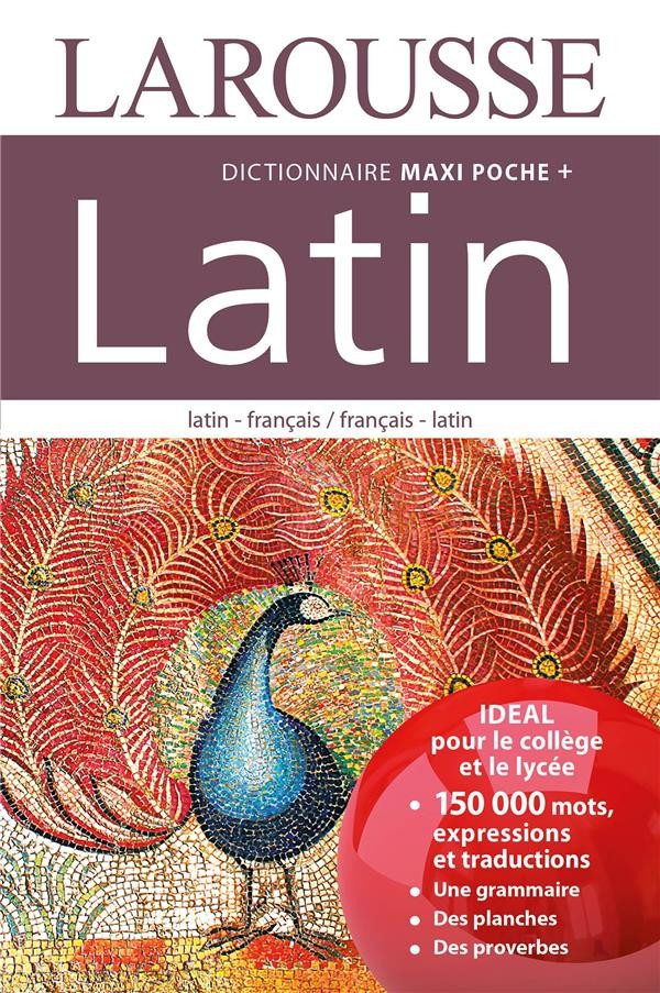  Maxi poche plus dictionnaire Larousse ; latin-français / français-latin (édition 2016) 