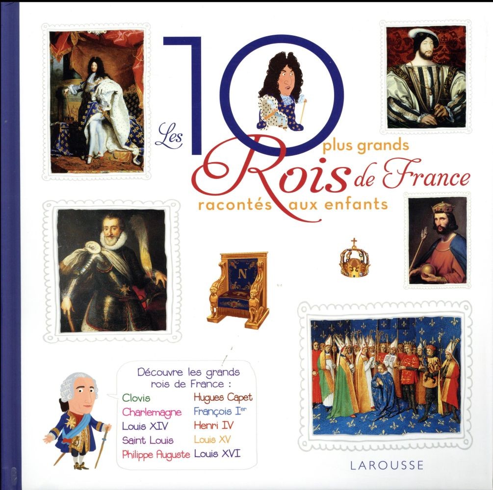  Les 10 plus grands rois racontés aux enfants 