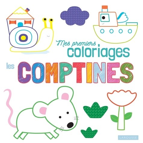  Les comptines - Mes premiers coloriages  