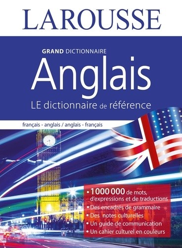  Grand dictionnaire d'anglais - Anglais-français ; français-anglais  