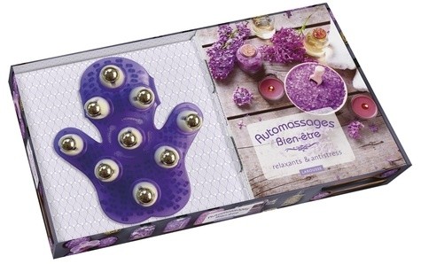  Automassages bien-être - Relaxants et antistress. Avec un gant de massage en silicone 