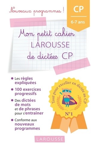  Petit cahier de dictées CP  