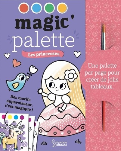  Les princesses - Avec 1 pinceau 