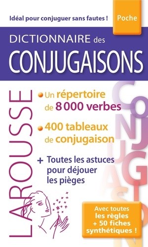  Dictionnaire Larousse poche des conjugaisons  