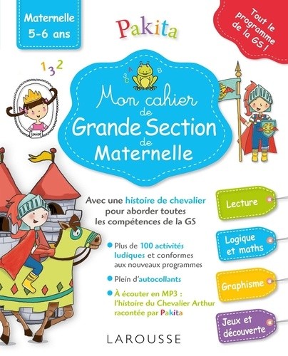 Mon cahier de Grande Section de Maternelle  