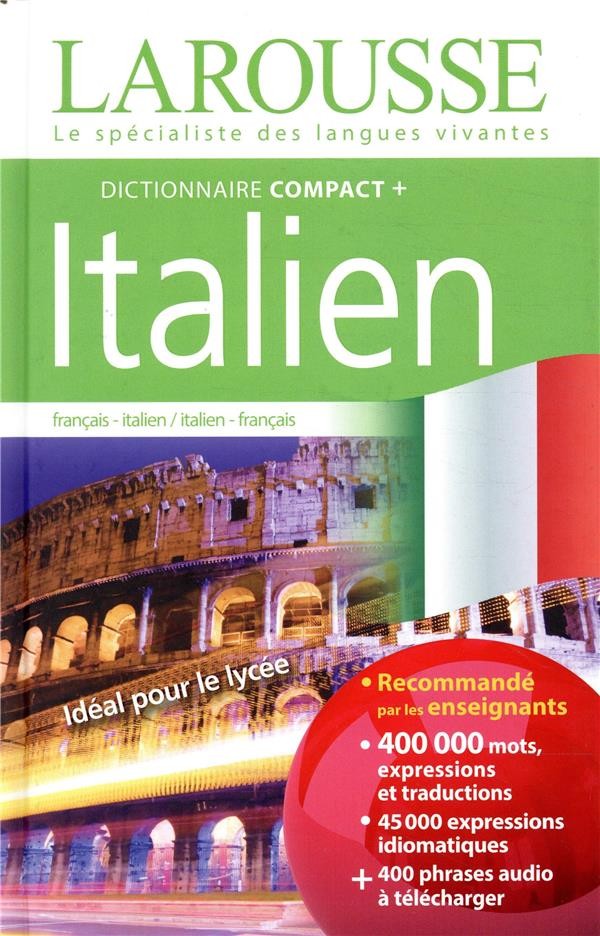  Dictionnaire compact + ; français - italien 