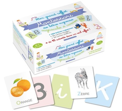  Mon grand coffret Montessori des lettres rugueuses 