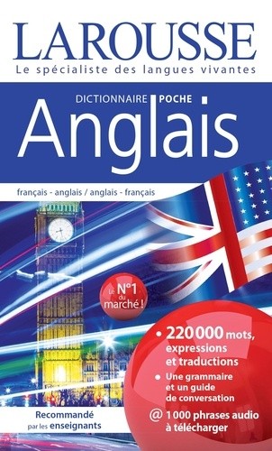  Dictionnaire Larousse poche Anglais - Français-anglais / anglais-français  