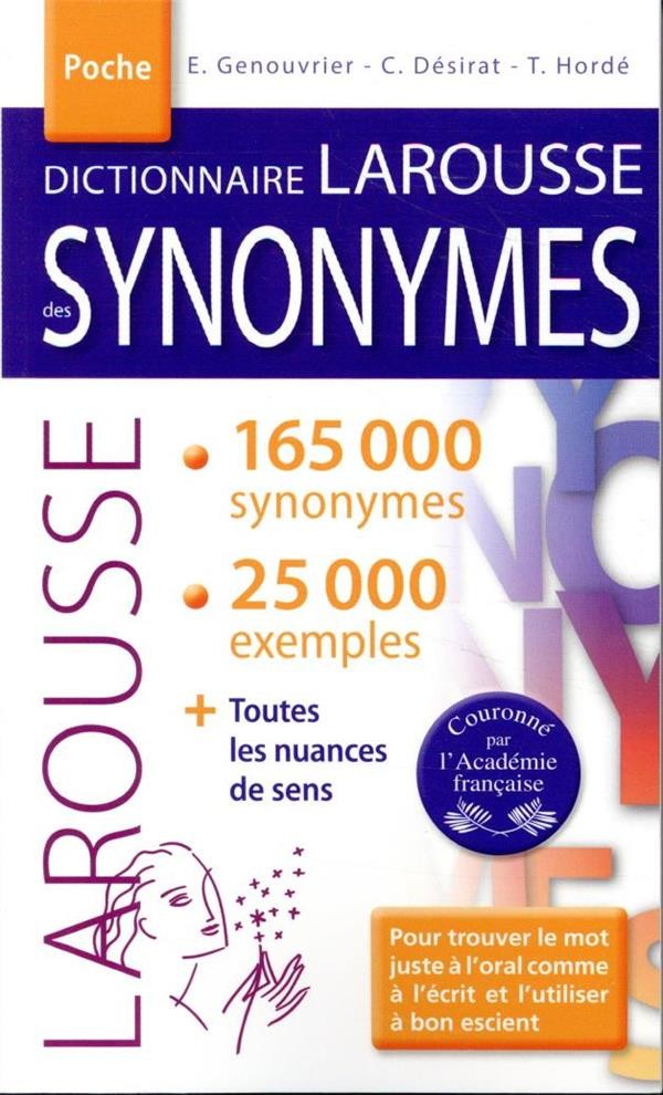  Dictionnaire Larousse des synonymes 