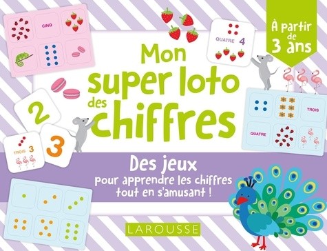  Mon super loto des chiffres - Des jeux pour apprendre les chiffres tout en s'amusant ! 
