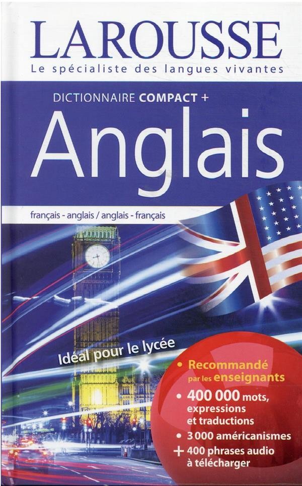 Dictionnaire compact + : francais-anglais / anglais-français 