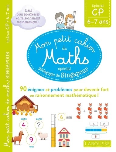  Mathématiques CP - 90 énigmes et problèmes pour devenir fort en raisonnement mathématique !  