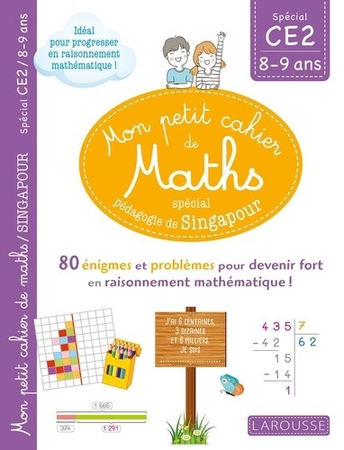  Mathématiques CE2 - 80 énigmes et problèmes pour devenir fort en raisonnement mathématique !  
