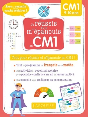  Français Mathématiques CM1 - Tout pour réussir et s'épanouir en CM1 !  