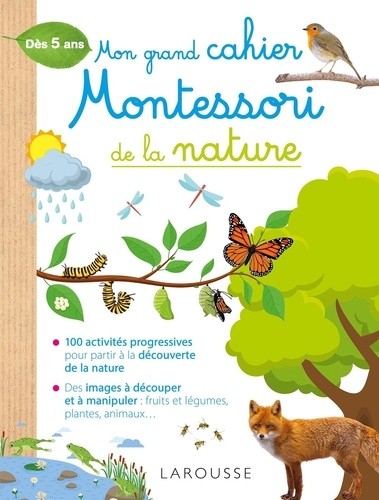  Mon grand cahier Montessori de la nature  