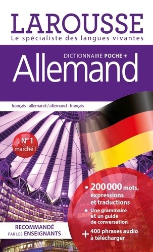  Dictionnaire Larousse poche plus français-allemand / allemand-français  