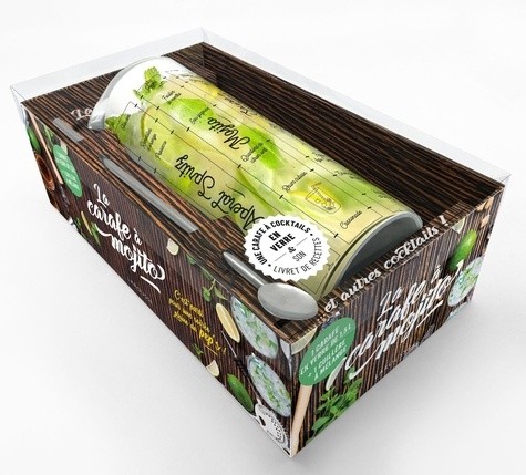  La carafe à mojito... et autres cocktails ! - Avec 1 carafe à cocktails en verre ; 1 cuillère à mélange ; 1 livret de recettes  