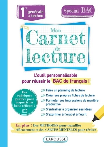  Carnet de lecture lycée 