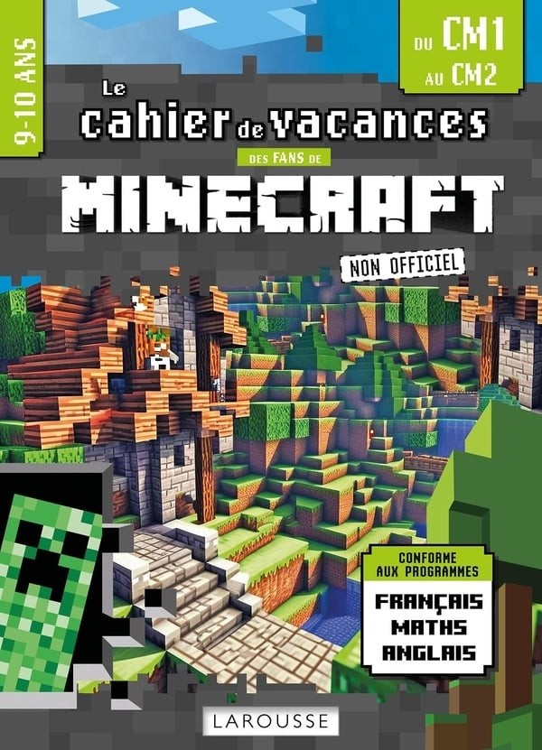 FANS DE MINECRAF CAHIER VAC CM1 CM2