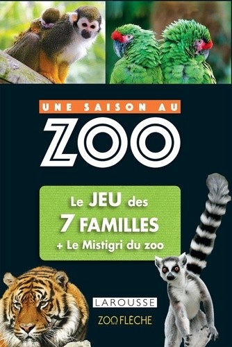  Jeu des 7 familles Une saison au Zoo - Avec le Mistigri du zoo 