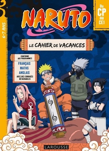  Naruto - Cahier de vacances du CP au CE1  
