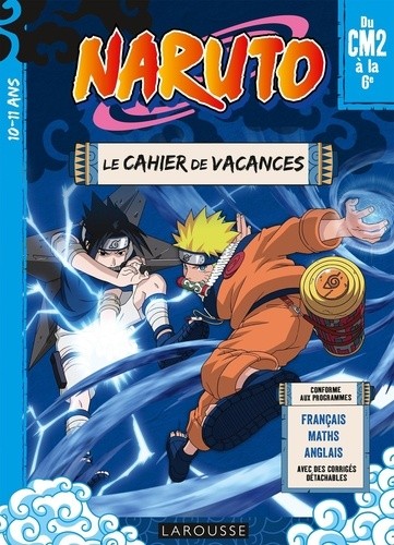  Naruto Cahier de vacances du CM2 à la 6e  
