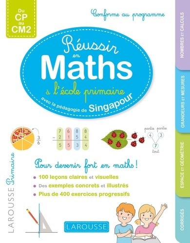  Méthode de maths Larousse - Ecole primaire (du CP au CM2) 