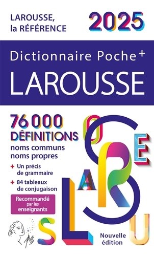  Dictionnaire Larousse Poche + 2025 
