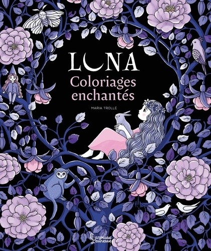  Luna - Coloriages enchantés de Maria Trolle  