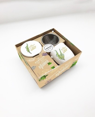  Mug Le bonheur est pavé de bonnes infusions 