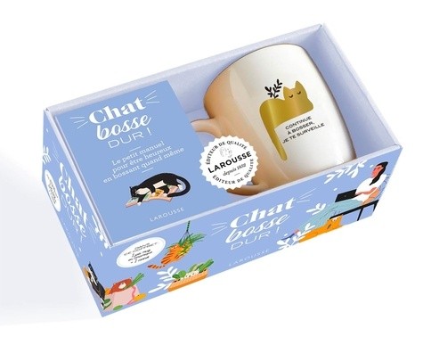  Mug Chat bosse dur ! 