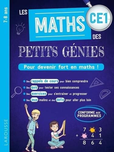  Les maths des petits génies CE1 - Pour devenir fort en maths !  