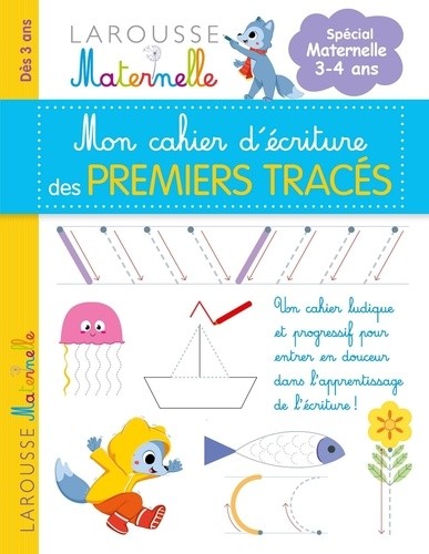  Mon petit cahier d'écriture - Mes premiers tracés 
