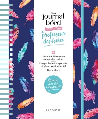  Mon journal de bord de professeur des écoles 2025-2026 
