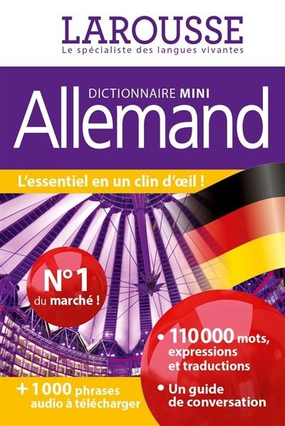 MINI DICTIONNAIRE D'ALLEMAND