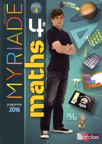  Myriade Mathématiques 4e Cycle 4 - Manuel de l'élève  
