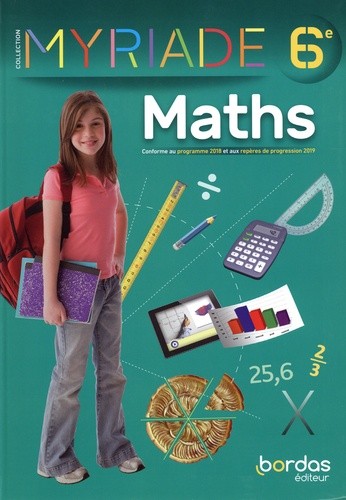  Maths 6e Myriade  
